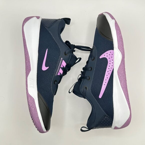 Nike Omni Multi-Court Low Blue / Pink DM9027-401 Size 7y = Women's: 8.5 - Picture 8 of 12